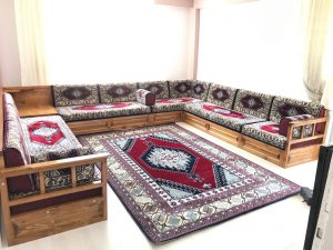 Sandıklı Şark Köşesi - Ahşap Sedir