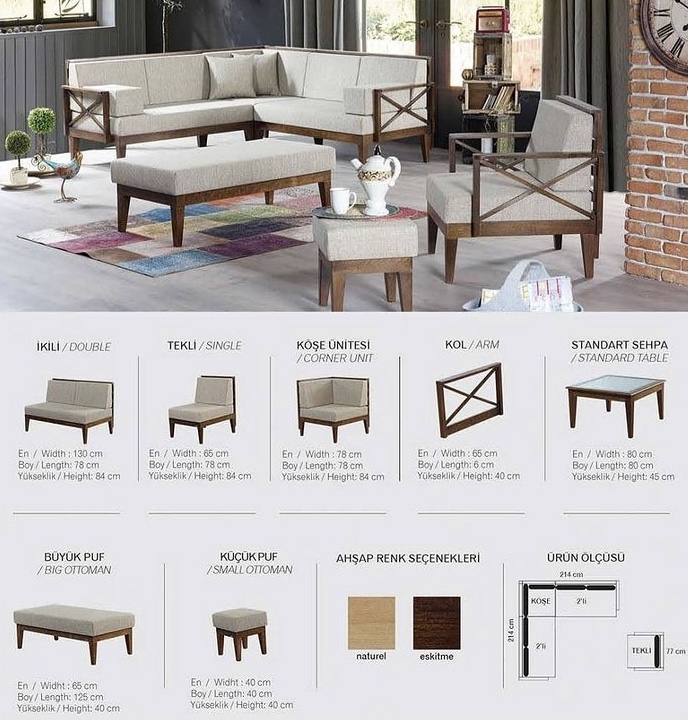 Teras - Modern Ahşap Sedir