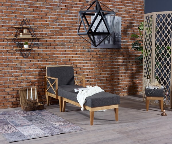 Teras - Modern Ahşap Sedir