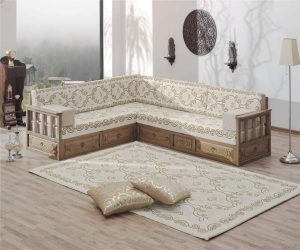 kocaeli şark köşesi sedir modeli saray el oymalı
