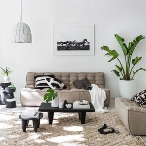 Büyük Boy Modern Modüler Köşe Takımı üçlü + ikili